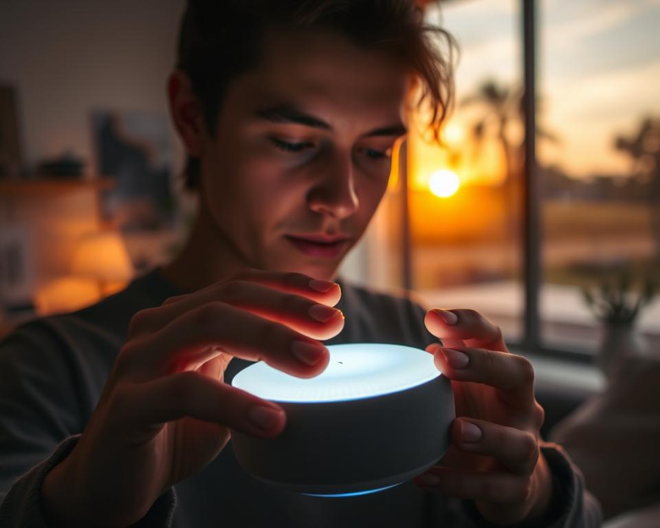 experiência do usuário com Google Home