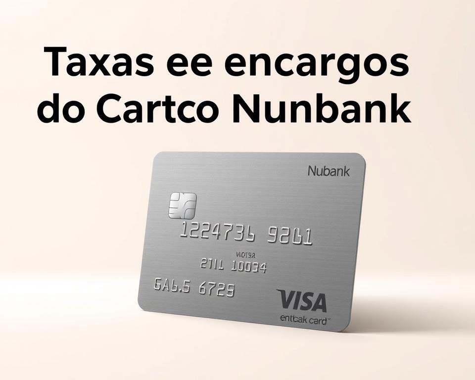 taxas cartão nubank